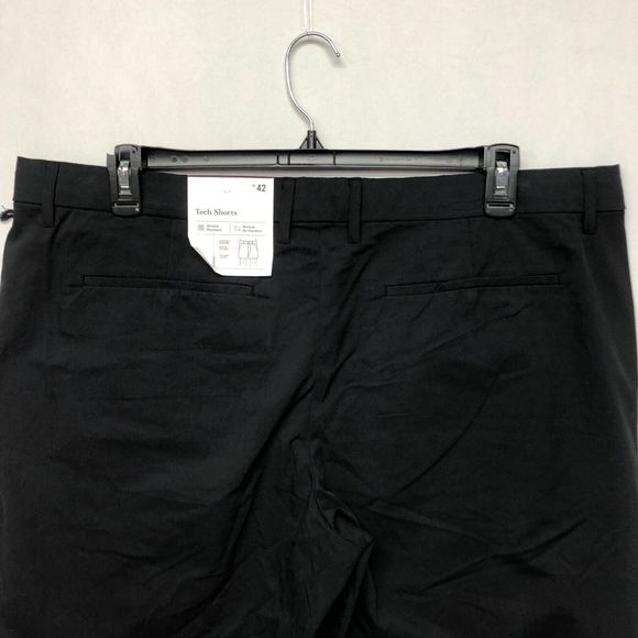 NWT Goodfellow & Co. Men Chino Tech Shorts Size 42 Black B222 -17 - Picture 15 of 16